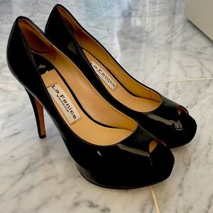 Black Patent leather shoes
